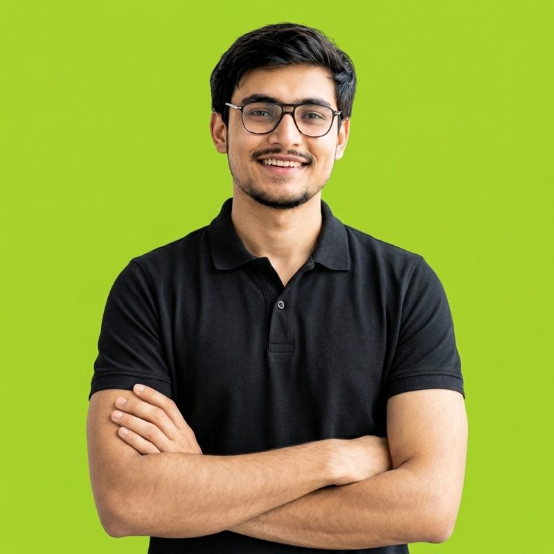 Umar Mujeeb Portrait of Umar Mujeeb, founder of JunkScale